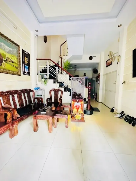 Bán Nhà Đẹp Ở Ngay, 4 Tầng,Quận 6,Bà Hom,Hẻm Xe Tải Né,4.5x15,Nhỉnh 7 Tỷ(QS33)