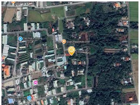 Bán đất gần KCN Thuận đạo, đường ĐT 830 _dt 63m² ngang 4,5m giá 880 triệu Xã Long Cang