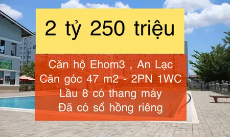 Căn hộ 2 phòng Ehome 3