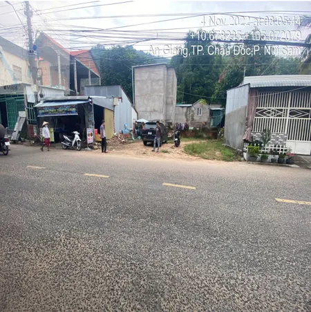 BÁN ĐẤT 159,7 M2, NGANG 11M GIÁ 4,6 TỶ PHƯỜNG NÚI SAM, TP CHÂU ĐỐC
