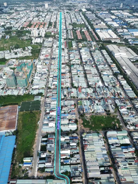 Bán Nhà Kho Mặt Tiền Trục Chính D1 - KDC Việt Sing, Kế Bên KCN Visip 1, Cách Aeon Mall 1km