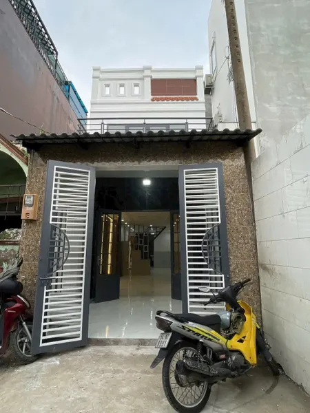 Nhà mới xây hẻm Liên Khu 5-6, Bình Hưng Hòa B dt 56m2 1 lầu 2pn 2wc giá 3,95 tỷ