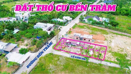 Bán mảnh đất 143m2 full thổ cư mặt tiền đường bến tràm đặc khu phú quốc