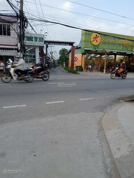 Bán đất mặt tiền đường lộ nhựa phú hưng tp bến tre