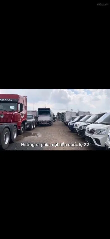 Cần bán thửa đất 2 mặt tiền đường quốc lộ 22 và trần văn mười