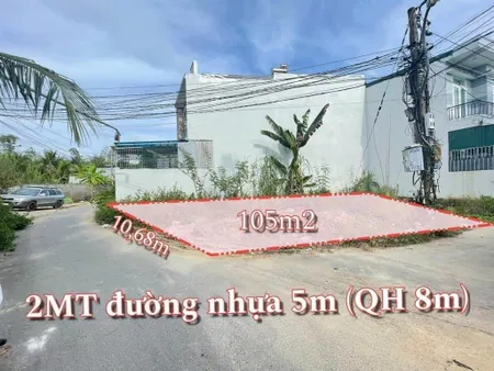 Bán đất vĩnh phương lô góc 2 mặt tiền đuờng nhựa liên thôn