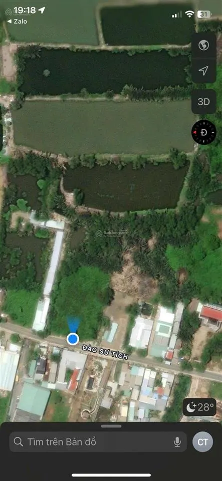 Bán đất 7.000m2 mặt tiền đường đào sư tích, huyện nhà bè, ngang 50m dài 140m