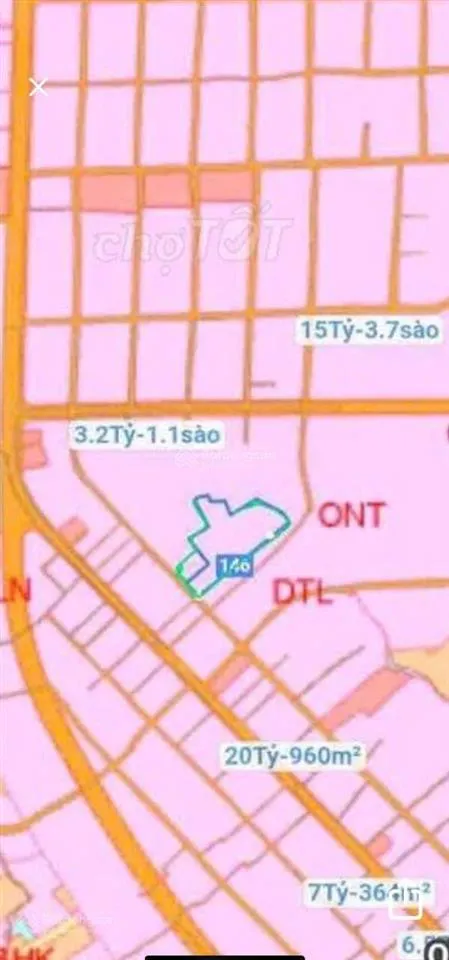 Gần 1,3 mẫu 1,6 tr/m2, 600 m2 tc đất mặt tiền vt1 phủ hồng cận tl328 kdc hiện hữu xã hồ tràm hcm c