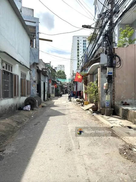Lô đất thổ cư mặt tiền đường nhánh phan văn hớn, tân thới nhất, dt347m2 (12 x 29), đất trống.
