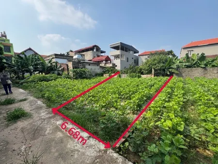 Bán đất 100m² ngang 6.7m giá 3.9 tỷ Xã Nam Phù