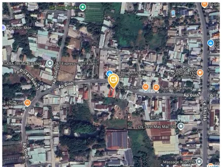 Bán đất 175m² ngang 8m giá 720 tỷ Xã Hóc Môn
