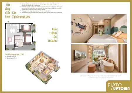 Suất nội bộ cdt căn hộ hạng sang fiato uptown ngay vành đai 2 giá cực tốt tiềm năng tăng giá cao