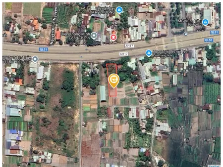 Bán đất 1169.8m² giá 32 tỷ Phường Long Hương