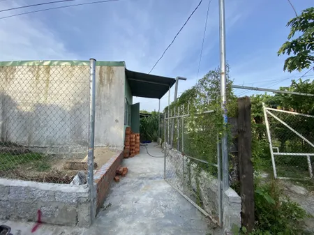 Đất 2 mặt tiền đường:ngang 8m, đường rộng 5m quy hoạch 8m. 100m2 thổ cư, 13,5m2 CLN.