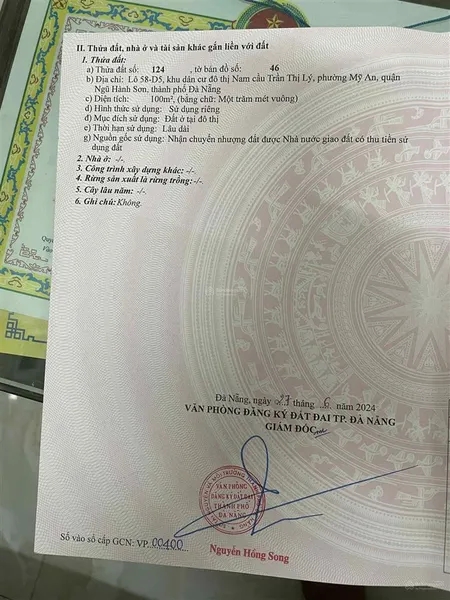 Bán đất mỹ an 18 khu phức hợp pháo hoa