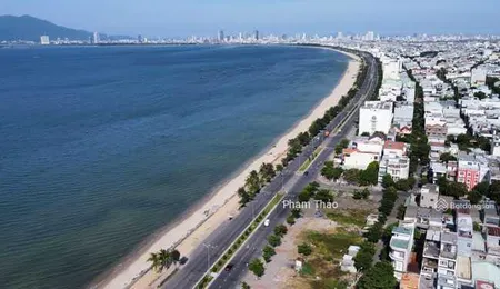 Cặp võ nguyên giáp 310m2 đối diện resort furama ngay sân bay nước mặn giá đầu tư