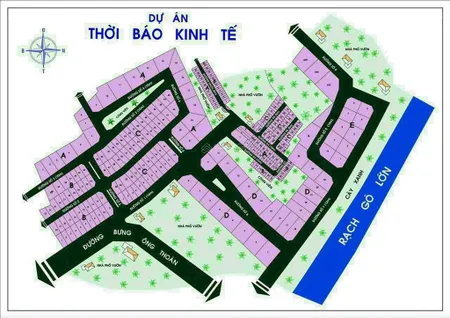 Bán gấp lô đất dự án thời báo kinh tế sài gòn đường bưng ông thoàn phú hữu