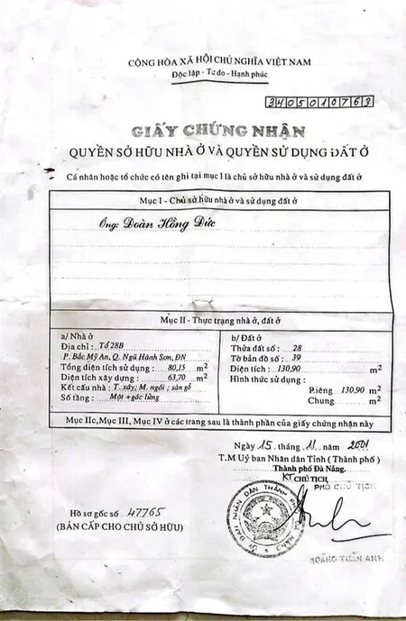 Bán đất nguyễn văn thoại, nở hậu 6.8m, phù hợp xây homestay