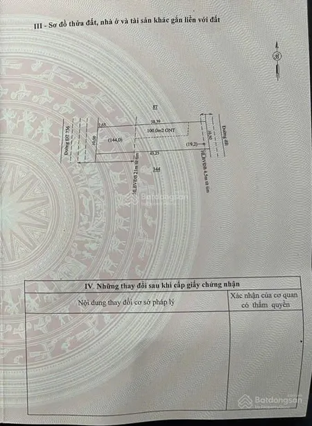 Bán gấp đất tại đt 756, lộc quang, lộc ninh, bình phước, 1 tỷ, 429.8m2