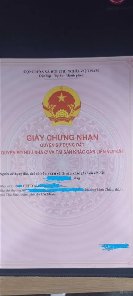 Chính chủ bán gấp đất phủ hồng hết 1386m2 giá 5 tỷ giảm 4tỷ1 giảm tiếp còn 3,8 tỷ tl lộc lá