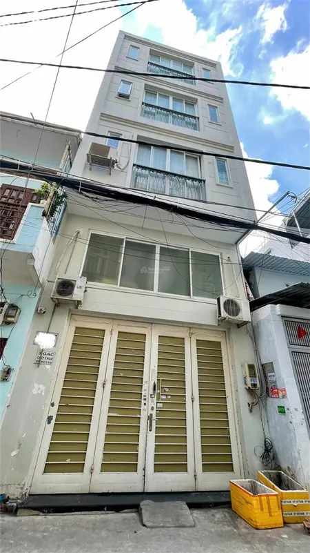 Bán nhà huỳnh văn bánh, phú nhuận, 6 tầng, thang máy, 14 phòng full nội thất,75m2(4.9x15.5)/19.5 tỷ