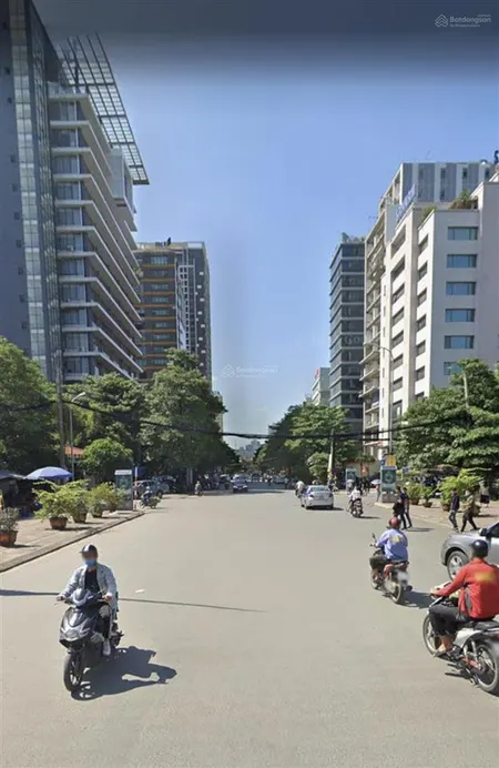 Duy tân cầu giấy 100m2 4 tầng giá 43,5 tỷ