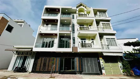 Bán nhà xây mới 4 tầng 2 mặt tiền gần biển ngô văn sở bắc nha trang diện tích 48m2 4x12m