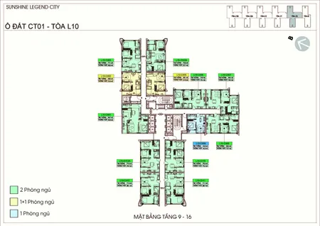 BÁN CĂN HỘ 2PN SUNSHINE LEGEND CITY – TÒA L10-23X ĐÔNG NAM, NỘI KHU MÁT, ĐỖ XE RỘNG