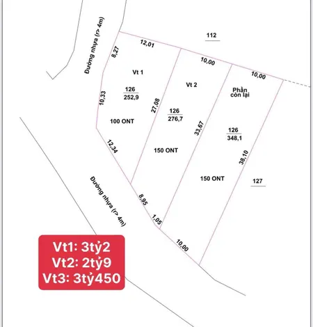 🔥 Cơ hội hiếm – Chuyển nhượng 3 lô đất biệt thự trung tâm Phước Hải, TP.HCM 🔥