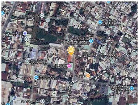 Bán đất 131.2m² ngang 5m Xã Xuân Thới Sơn