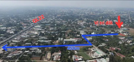 Đất ngộp ngân tân thông hội 130m2 full thổ đi ql22 chỉ 450m giá 1,4 tỷ