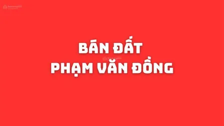 Bán đất đường phạm văn đồng. cách biển 150m. diện tích 334m. được xây 14 tầng. giá chốt 95 tỷ.