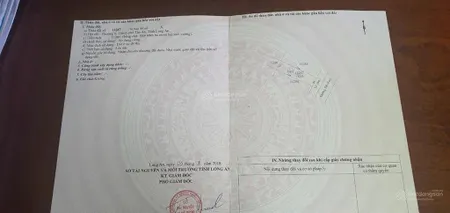 Cần bán lỗ 132m2 đất thổ cư, gần siêu thị aoen tân an