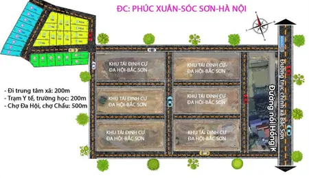 Mở bán đất phân lô giá siêu rẻ chỉ từ 1x triệu/m2 phúc xuân, bắc sơn, sóc sơn, hà nội