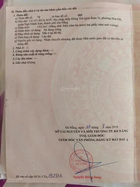 Chính chủ gửi bán nhanh lô đất giá tốt khu đông trà