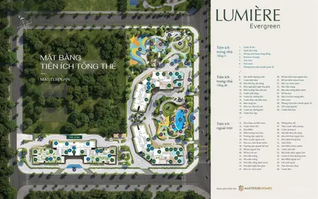 Bán căn 1 phòng ngủ 44,5m2 lumiere evergreen giá 4 tỷ 150 net em sơn lumiere