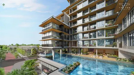 Bán căn hộ hạng sang the ten, 3pn 2wc 120m2, độ cao trần hoàn thiện 3m5, suất sổ hồng nước ngoài