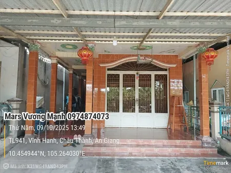 BÁN NHÀ CẤP 4 DT 125M2, MẶT TIỀN 6M TẠI CẦN ĐĂNG, CHÂU THÀNH
