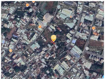Bán đất 96.9m² ngang 6m Xã Hóc Môn