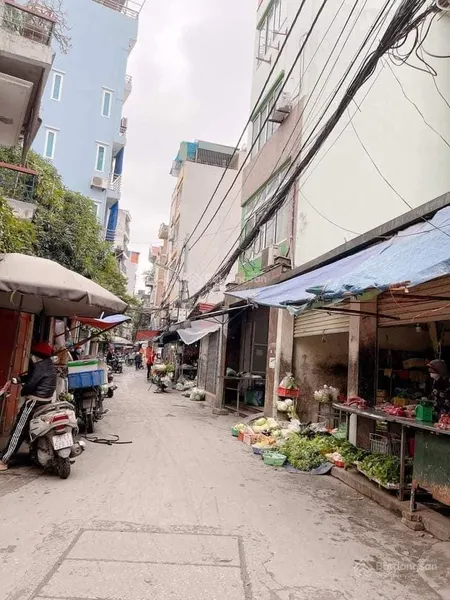 Bán đất mặt chợ gần phố 44 tỷ 210m2 mt 6.4m ôtô tải đỗ cửa kinh doanh lạc long quân tây hồ