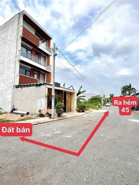Bán nền đất mt hẻm 45 đường trường lưu 4,35 tỷ/90m2