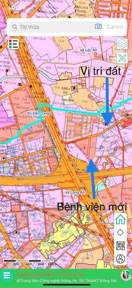 Kẹt tiền bán gấp 1 lô đất đẹp mặt tiền bưng môn, đối diện bệnh viện mới long thành. 0966 167 ***