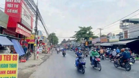 Cần bán 500m mặt tiền đường bùi văn hòa gần chợ k8, biên hòa, 7 x 70m, thổ cư, 17 tỷ