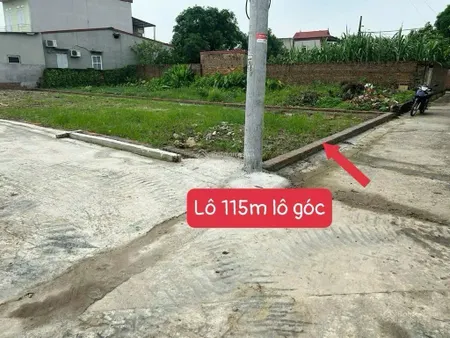 Lô góc siêu đẹp hiếm tại khu hot! 115m full thổ cư, mt & hậu 8.5m, lô góc vuông vắn