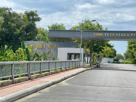 Bán lô đất biệt thự 2 mặt tiền khu đảo nổi, cẩm lệ