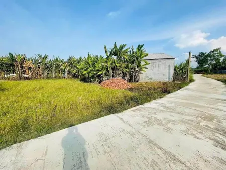 Đất đà nẵng (sau sáp nhập) dân ở, tổng dt 239m2, mt 6m, dt thổ cư 76,3m2. đường vào rộng, đẹp