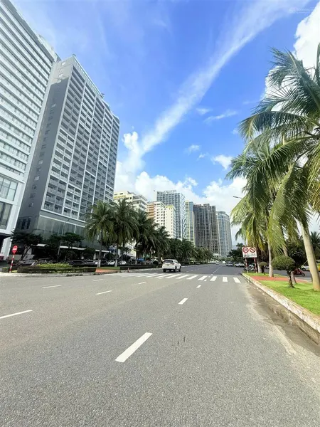 Vị trí vàng! bán 5 lô liền kề 1650m2 mt võ nghĩa đấu lưng mặt biển võ nguyên giáp. ra biển chỉ 50m.