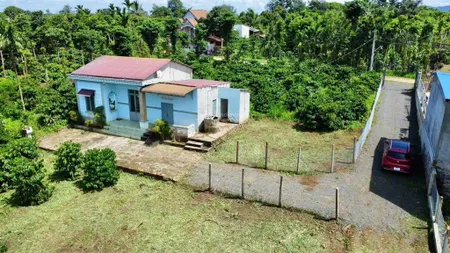 Ngộp giảm 300tr còn 1.95 tỷ 5200m2 sẵn 400m2 thổ cư nhà sẵn xách vali vào là ở 36m mặt tiền bê tông