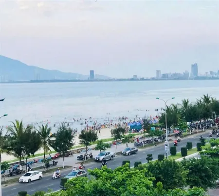 Lô góc 2 mt đường nguyễn tất thành thanh khê đà nẵng. view biển dt 386m2 ngang 15m