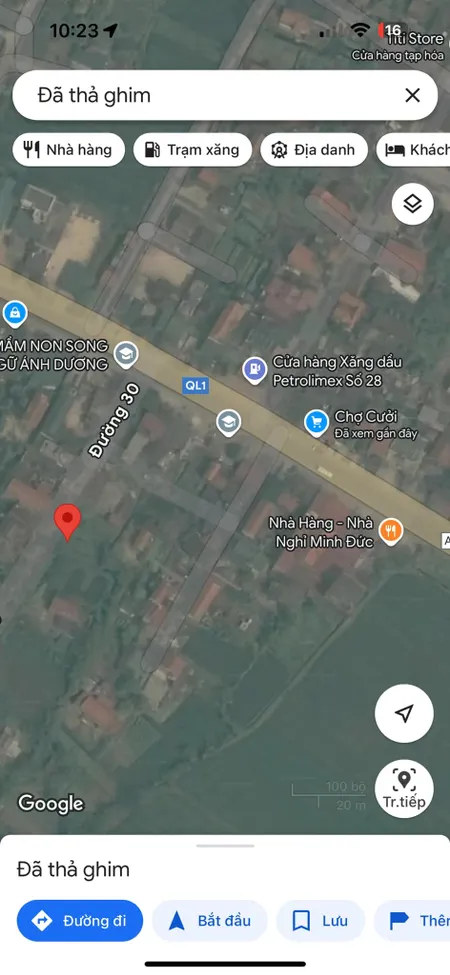 Chính chủ cần bán mặt tiền đường 30, cách QL1A 200m giá 9xx
